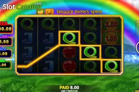Bildschirm3. Luck O' The Irish Fortune Play 3 slot