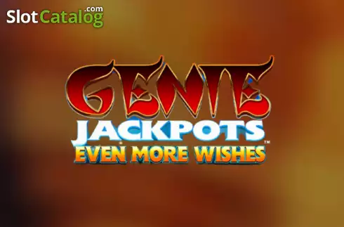 Genie Jackpots Even More Wishes ロゴ