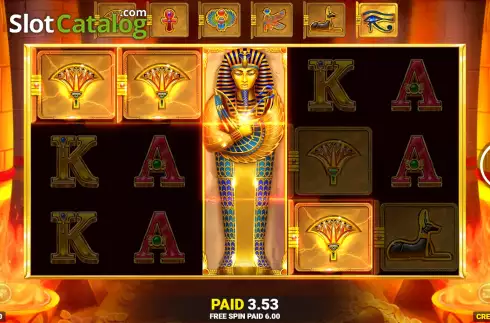 Free Spins Win Screen 3. Anubis Rising slot