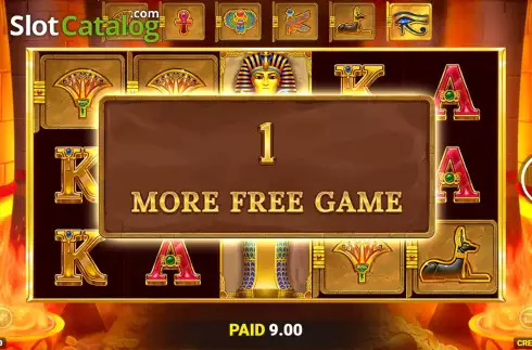 Free Spins Win Screen 4. Anubis Rising slot
