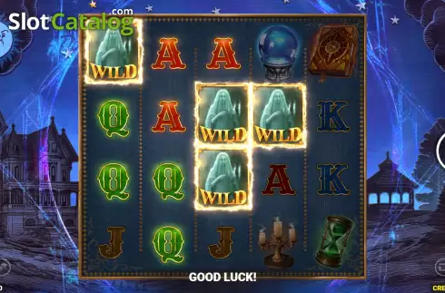 Free Spins Gameplay Screen 2. Madame of Mystic Manor slot