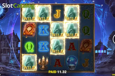 Free Spins Gameplay Screen 3. Madame of Mystic Manor slot