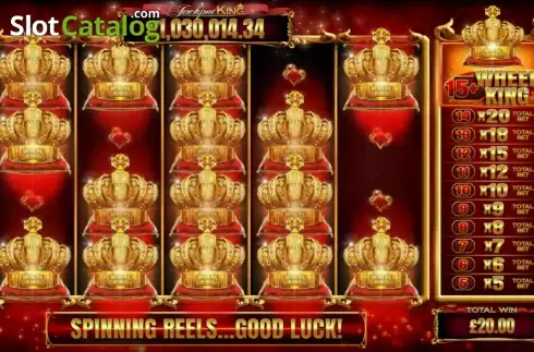 Bildschirm 5. Jackpot King slot