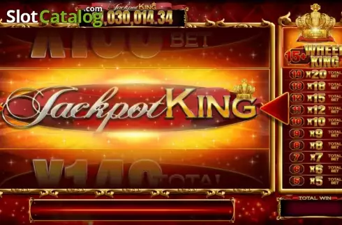 Skärm 7. Jackpot King slot