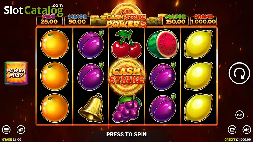 Cash Strike Power 5 Slot