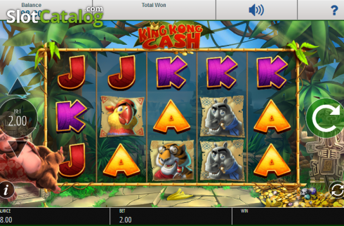 Skärm 2. King Kong Cash slot