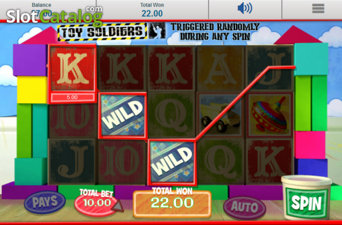 Screen 3. Toy Factory slot