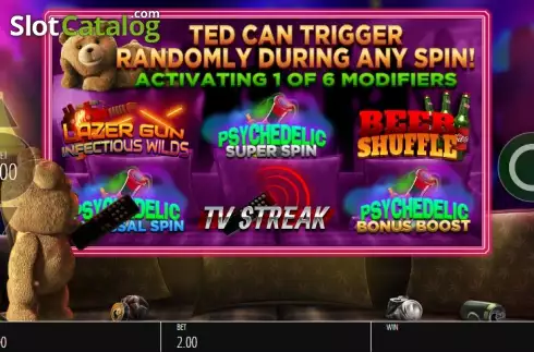 Screen 1. Ted slot