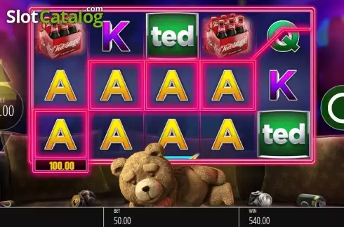 Screen 3. Ted slot