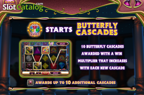 Screen5. Bejeweled Cascades slot