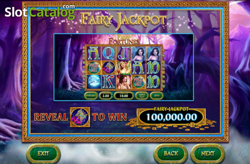 Ecran4. Fairy Fortunes slot