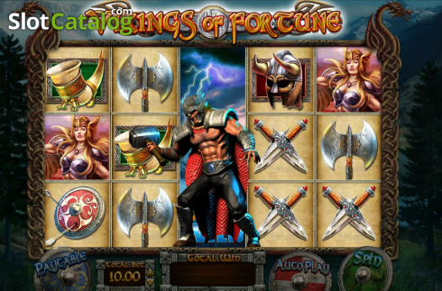 Bildschirm8. Vikings of Fortune slot
