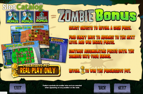 Screen5. Plants vs. Zombies: Wild Gargantuar slot