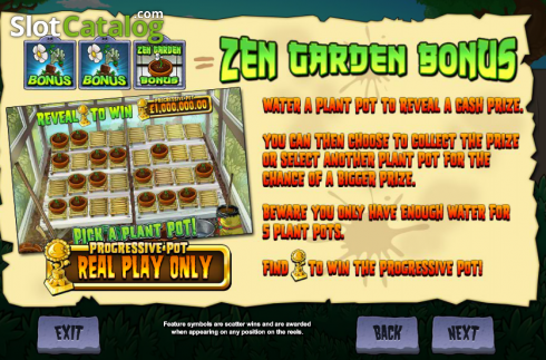 Screen6. Plants vs. Zombies: Wild Gargantuar slot