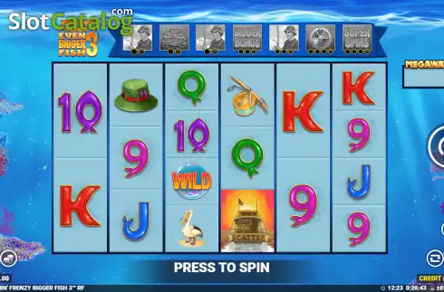 Скрін2. Fishin' Frenzy Even Bigger Fish 3 слот
