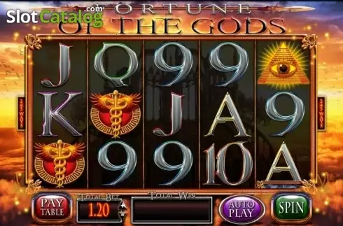 Screen2. Fortune of the Gods slot