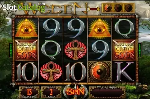 Ecran8. Fortune of the Gods slot