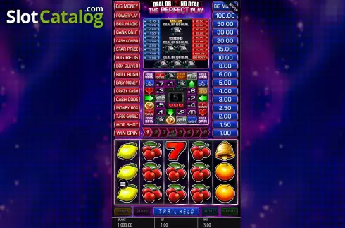 Schermo3. Deal or No Deal: The Perfect Play slot