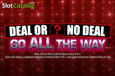 Deal or No Deal: Go All The Way slot