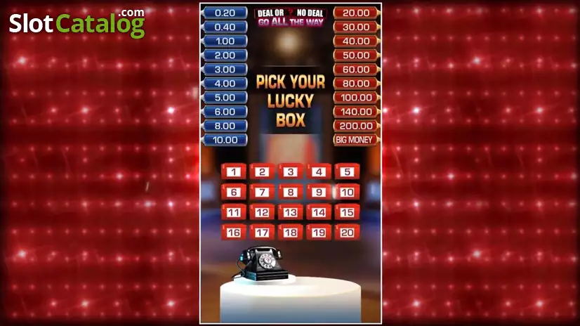 Deal or No Deal: Go All The Way Bonus-Game