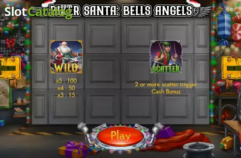 Pantalla6. Biker Santa: Bells Angels Tragamonedas 