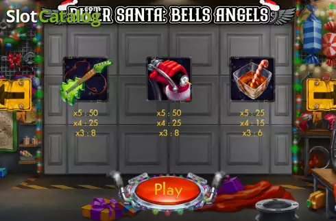 Pantalla8. Biker Santa: Bells Angels Tragamonedas 