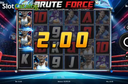 Win screen 2. Brute Force slot