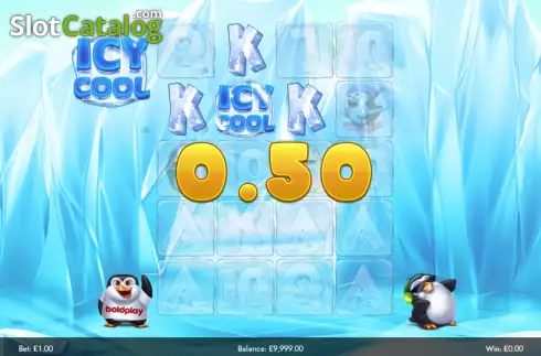 Win screen. Icy Cool slot