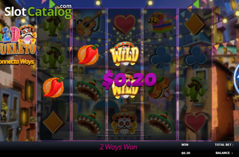 Win Screen 2. Wild Esqueleto slot