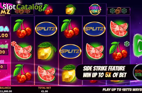 Captura de tela3. Fruit Gemz Splitz slot
