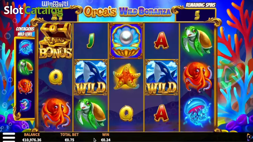 Відео Orca's Wild Bonanza Slot