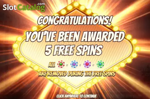 Free Spins 1. Going Wild in Vegas slot