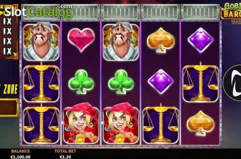 Game Screen. Goblin’s Bargain MultiMax slot
