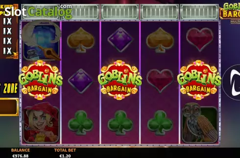 Free Spins Win Screen. Goblin’s Bargain MultiMax slot