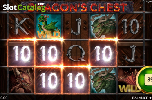 Win Screen 3. Dragons Chest slot