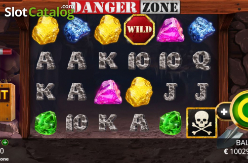 Bildschirm2. Danger Zone slot