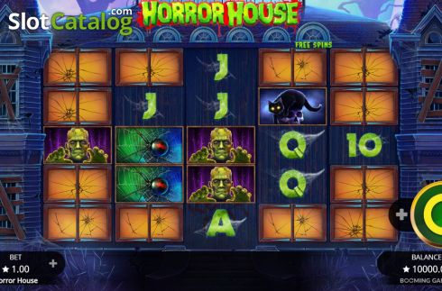 Ecran5. Horror House (Booming Games) slot