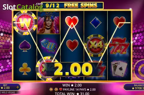 Screenshot9. Wild Wild Vegas slot