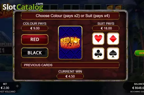 Gamble. Red Hot Volcano slot