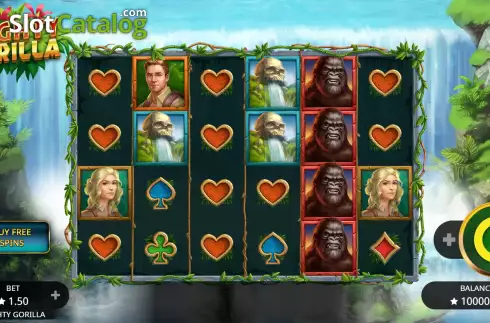 画面3. Mighty Gorilla カジノスロット