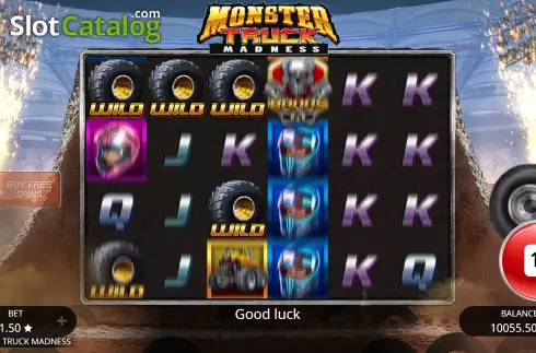 Ekran8. Monster Truck Madness yuvası