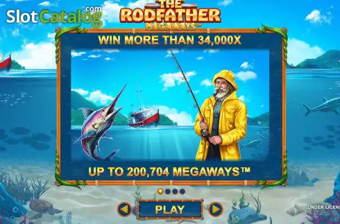 Screenshot2. The Rodfather Megaways slot
