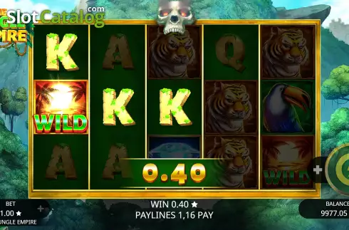 Bildschirm5. The Jungle Empire slot