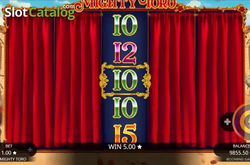 Free Spins Win Screen 2. The Mighty Toro slot