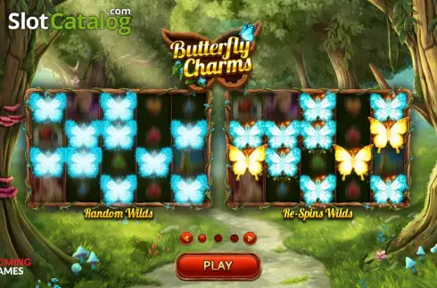 Skärmdump2. Butterfly Charms slot