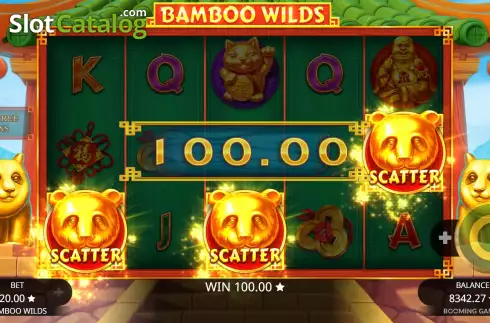 Free Spins Win. Bamboo Wilds slot