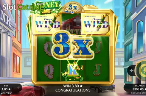 Win Screen 2. Money Inc slot