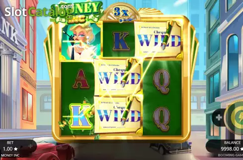 Win Screen 3. Money Inc slot
