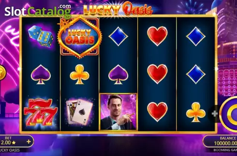 Game screen. Macao Riches slot