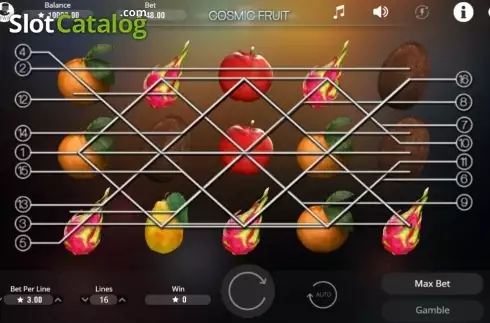 Bildschirm3. Cosmic Fruit slot